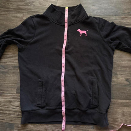 Love Pink quarter zip sweatshirt