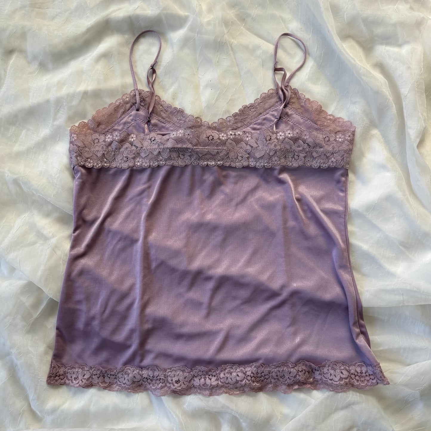 Fairy lilac purple sequin cami