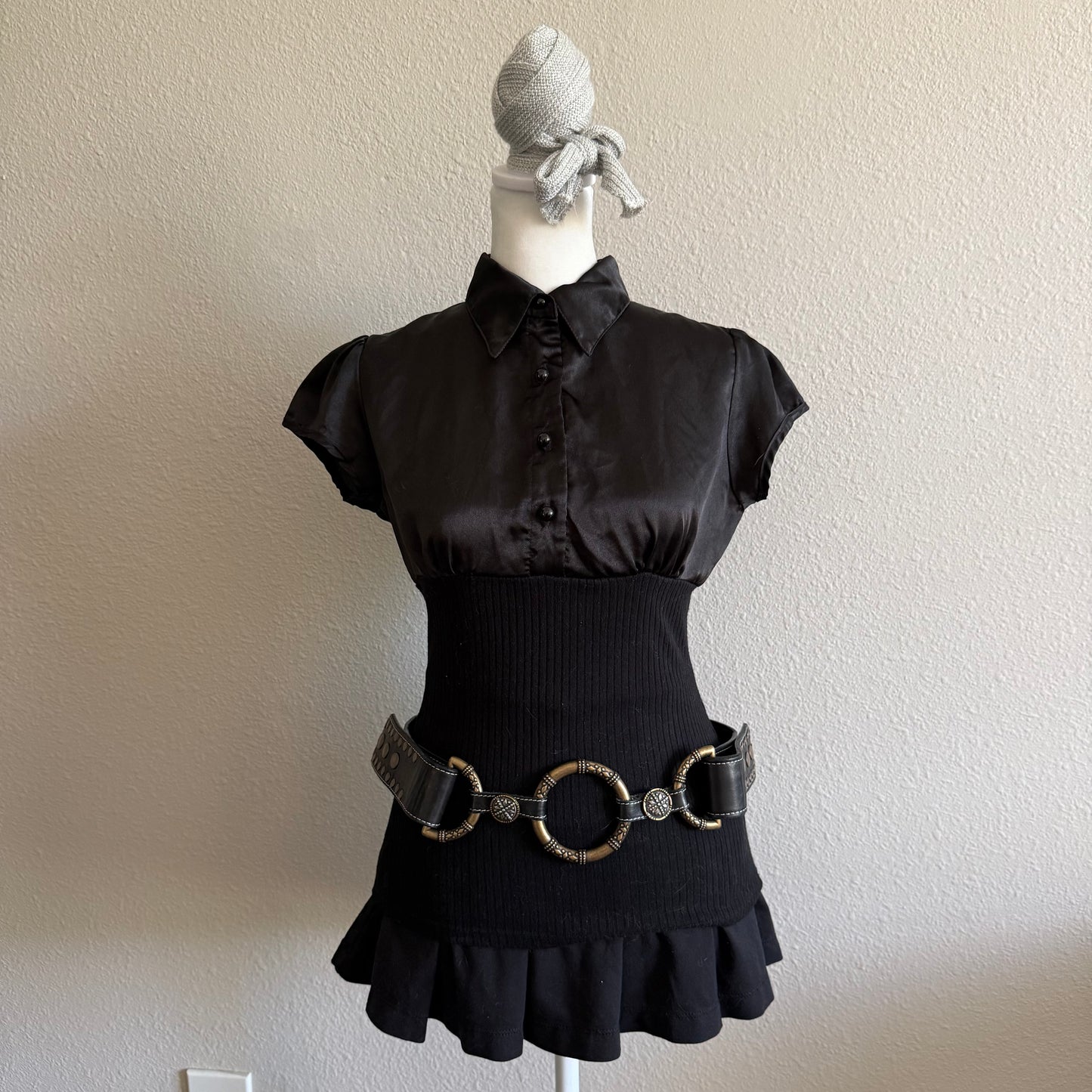 Office Siren satin top