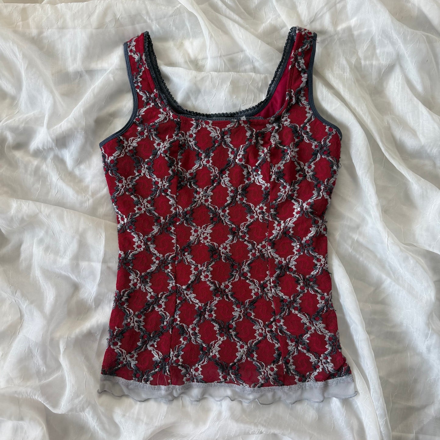 Fairy lace tank top