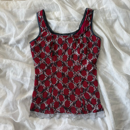 Fairy lace tank top