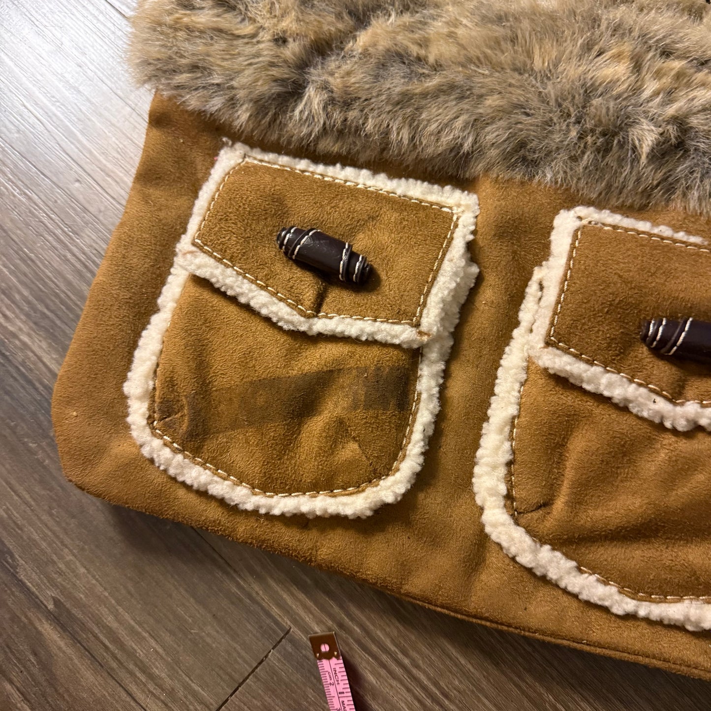 Bath & Body Works faux fur shoulder bag