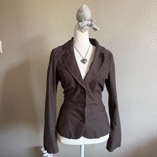 Office brown blazer