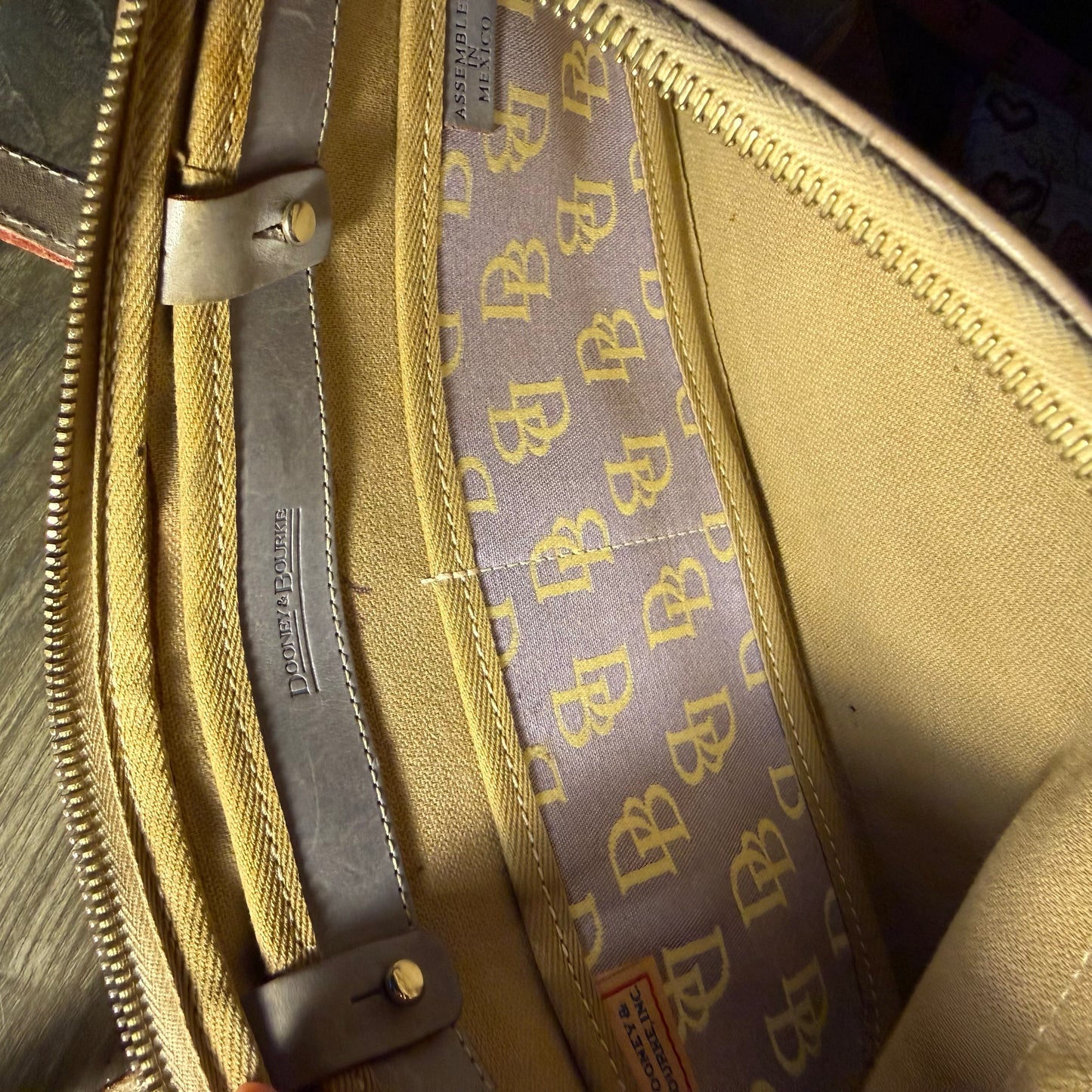 Dooney & Bourke purple shoulder bag