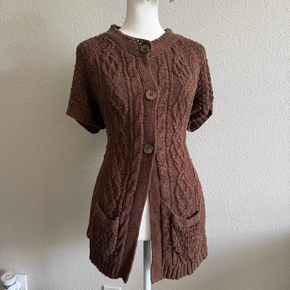 Cottage brown cardigan