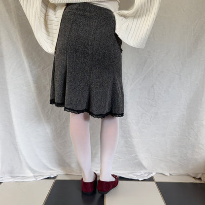 Office siren midi skirt