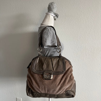 Kathy faux fur shoulder bag