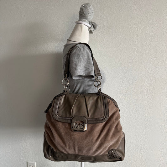 Kathy faux fur shoulder bag