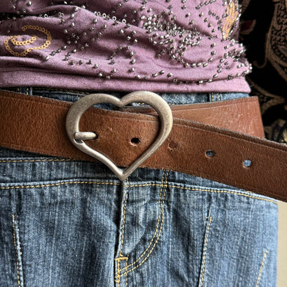 Molly’s heart buckle belt