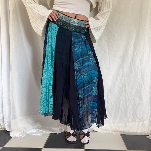 Sequin summer lace maxi