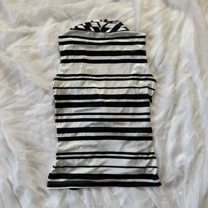 Striped office siren top