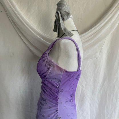 Taboo purple fairy glitter dress