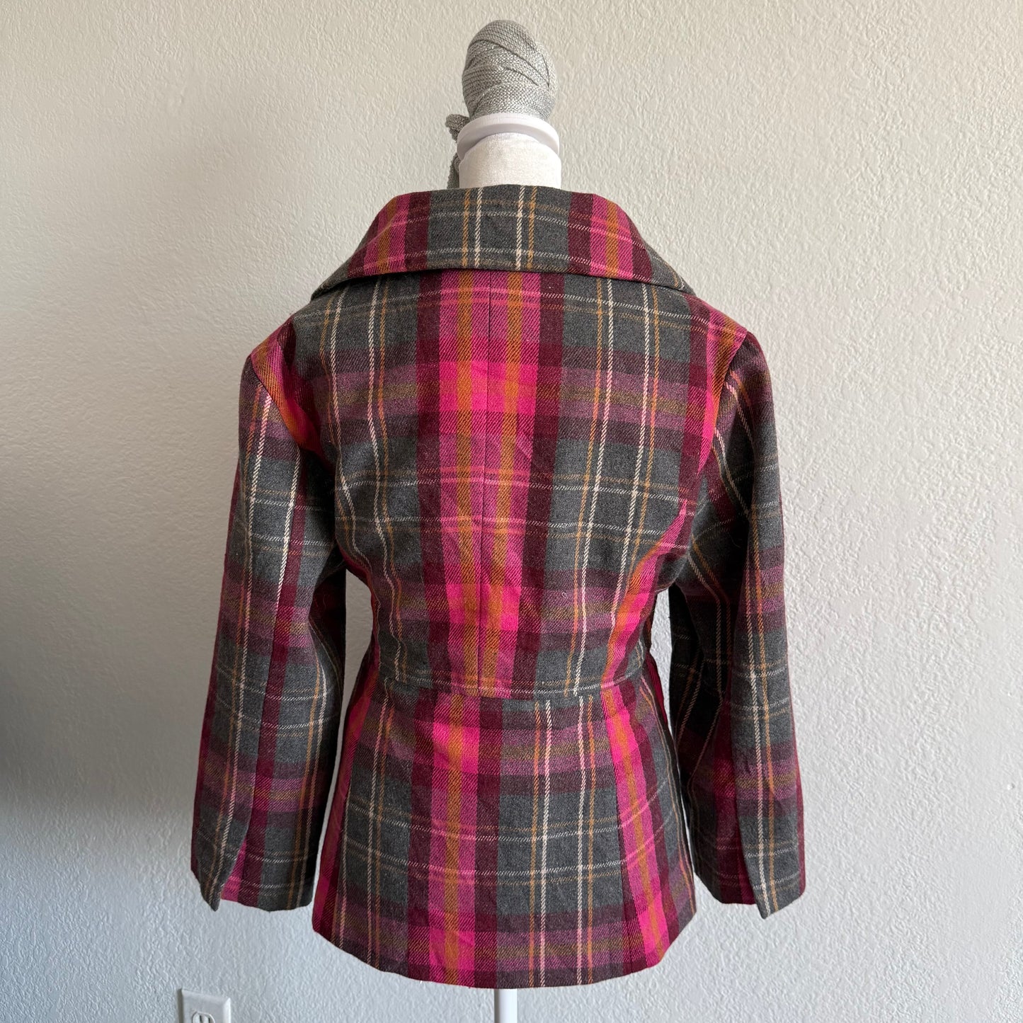 Plaid twee blazer