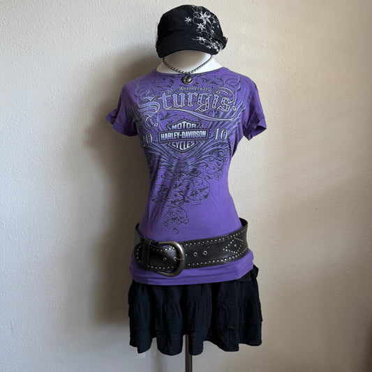 Sturgis Harley Davidson purple top