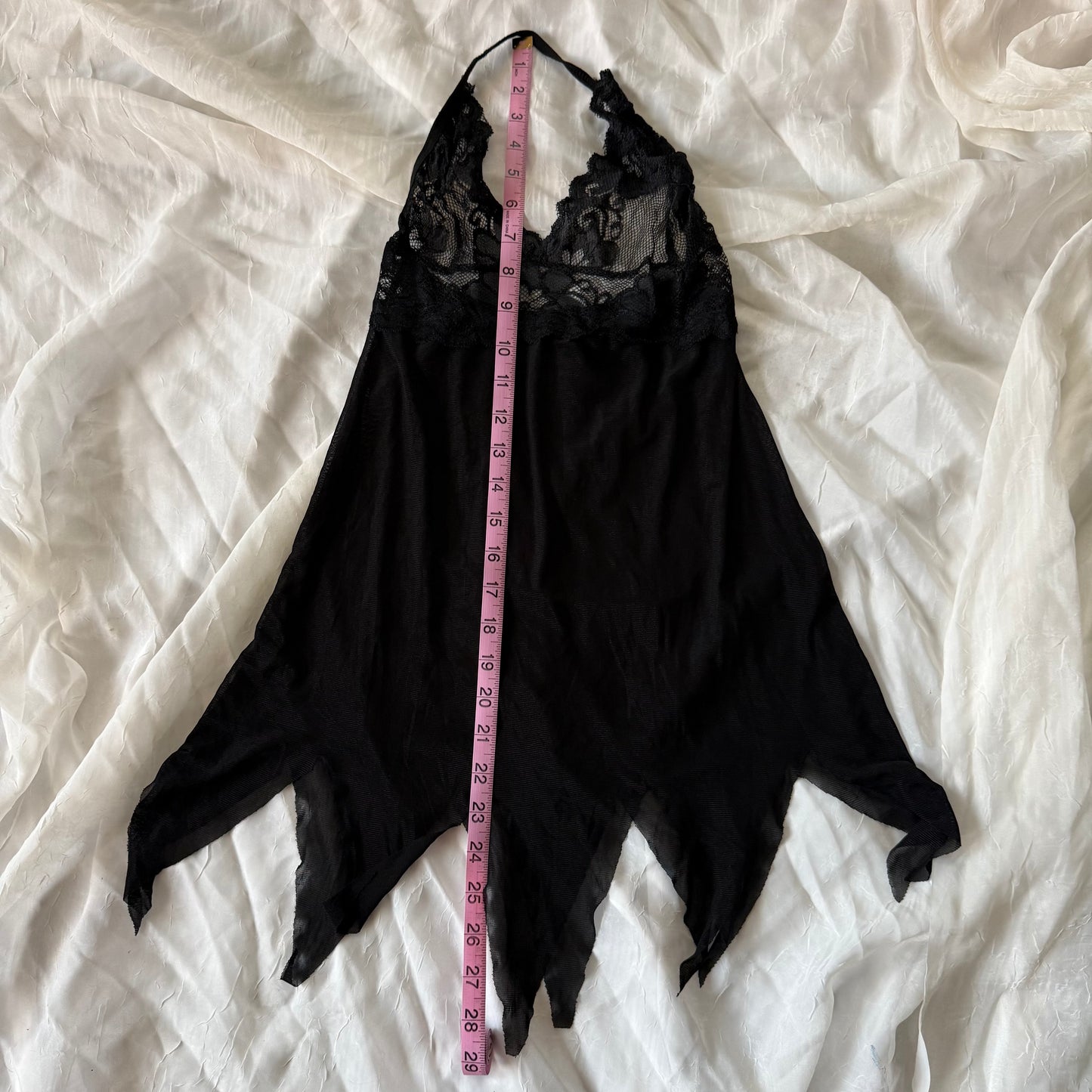 Black fairy lace top