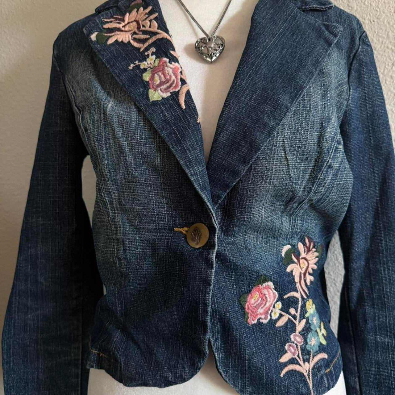 Bisou Bisou denim blazer
