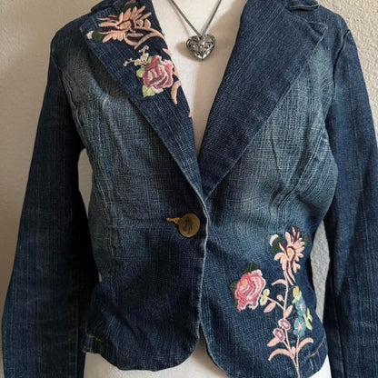 Bisou Bisou denim blazer