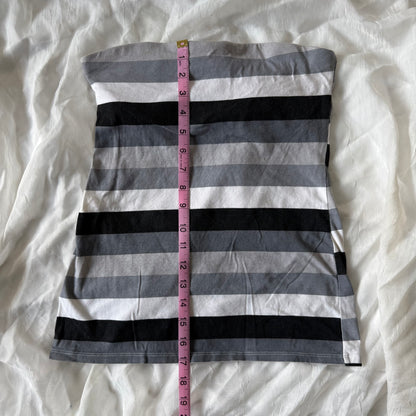 Striped tube top