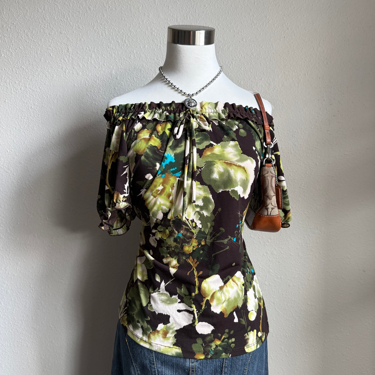 Claire’s flower babydoll top