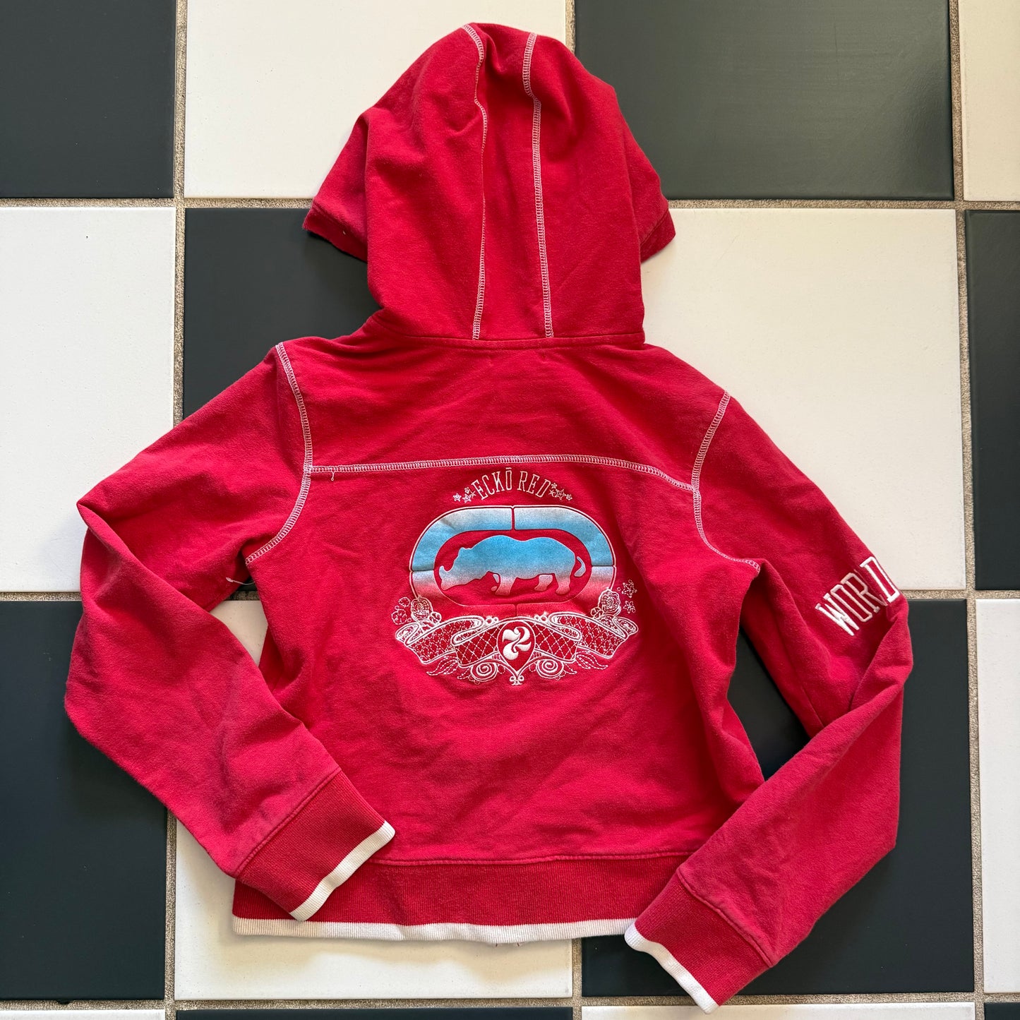 Ecko Red y2k red tracksuit