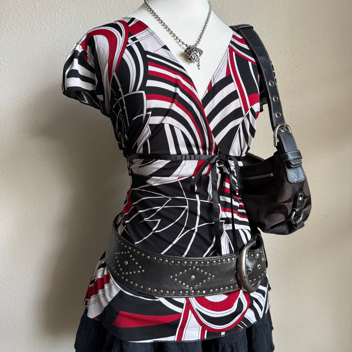Stella’s patterned top