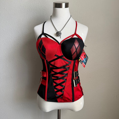 Harley Quinn costume corset