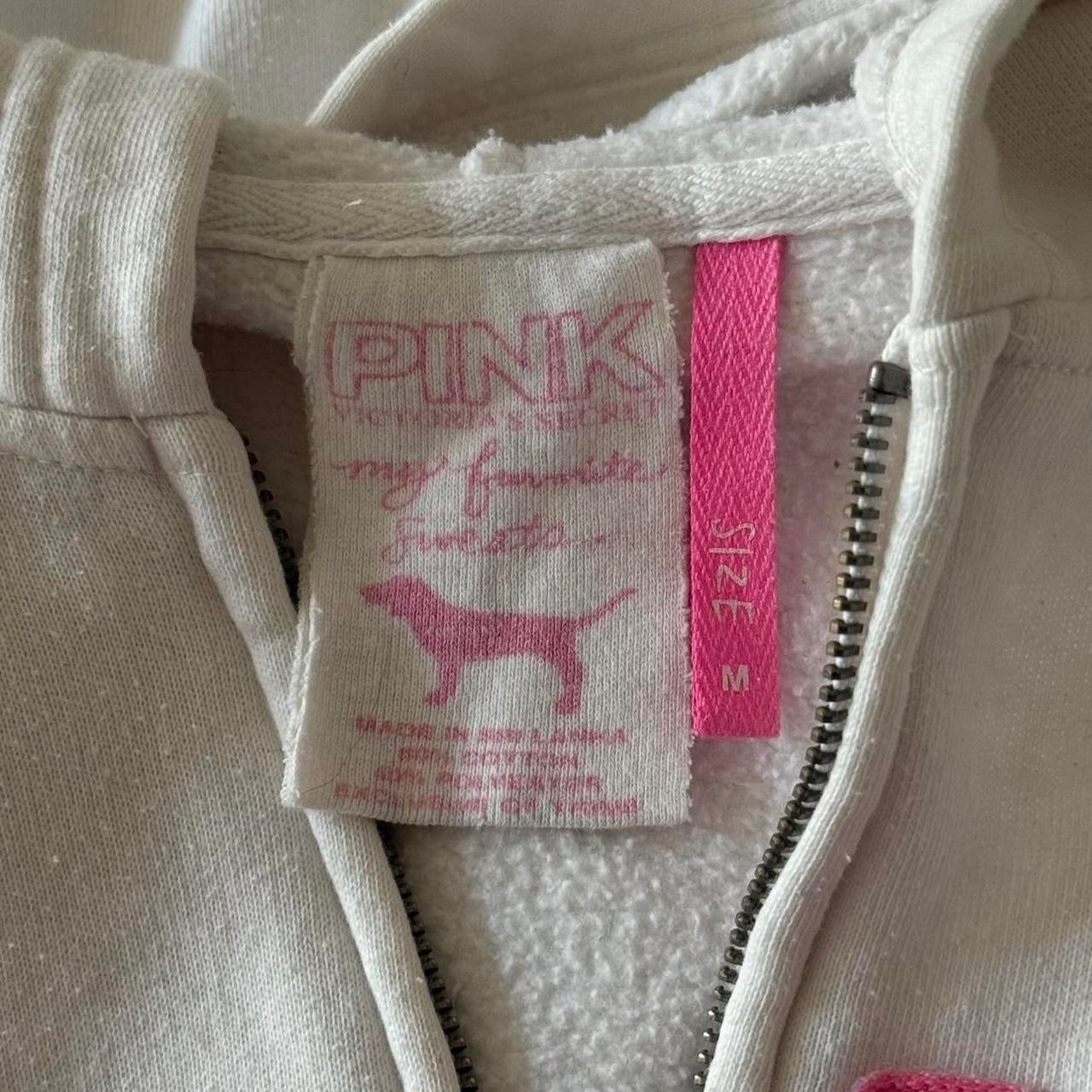 PINK zip up hoodie