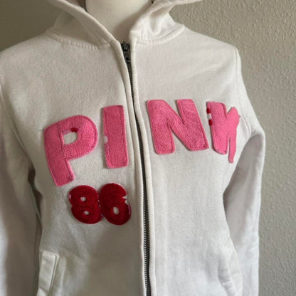 PINK zip up hoodie
